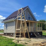 Каркасные пристройки и деревянные веранды в Ардатове пристраиваем к домам
