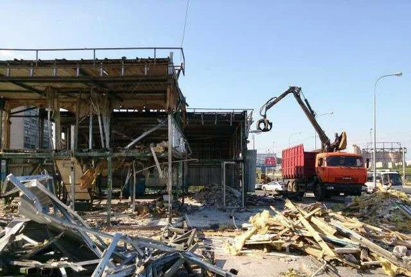 Фото Вывоз лома металла. Металлолома