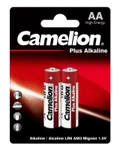 фото Элемент питания алкалиновый AA/LR6 1.5В Plus Alkaline LR6-BP2 BL-2 (блист.2шт) Camelion 1652