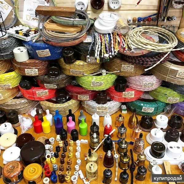 Фото Ретро-электрика. Ретро проводка