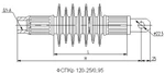фото Изолятор ФСПКр 120/25 КВ