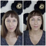 Фото №3 Перманентный макияж (брови,губы). Модель