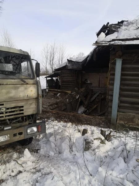 Фото Снос старого дома