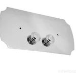 фото Devon&Devon Клавиша двойного смыва, цвет: хром