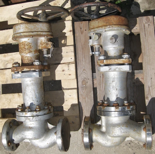 Фото Судовой клапан Ду80 Ру64 ч.521-03.502 нержавейка