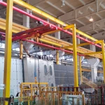 Фото №3 Монтаж крановой эстакады для мостового крана, кран-балки.