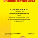 Фото №2 Установка, настройка, обновление, доработка 1С