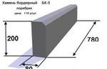 Фото №2 Камень бордюрный БК-5 .Поребрик от производителя