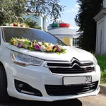 Белые машины для свадьбы Citroen С4