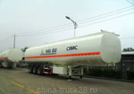 Фото №2 Полуприцеп бензовоз CIMC ZJV9405, объем бочки 60 м3