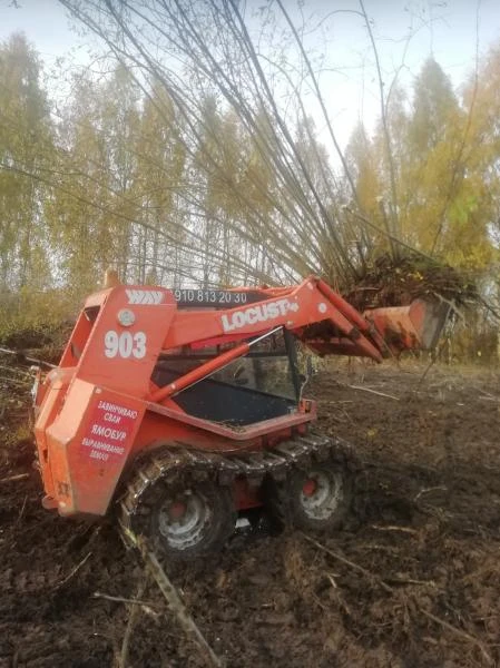 Фото Миниэкскаватор, минипогрузчик. 