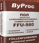 фото ByProc ffu-980 Пол цементный самонивелирующийся универсальны