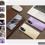 Фото №4 Смартфон Русский смартфон Reno10 pro+ 7,3 дюйма смартфон OPPO Reno10 pro+ Золото