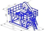 фото Агрегат дробления щековый АДЩ-300 (ЩДС 4х9)