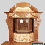 Фото №8 Панно из мраморной и стеклянной мозаики