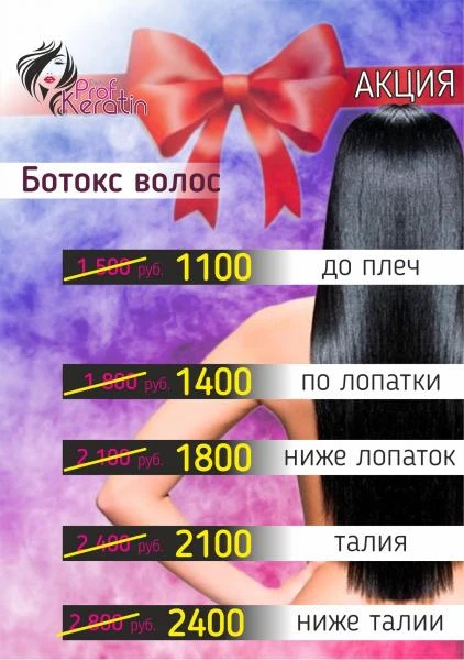 Фото Ботокс для волос 
