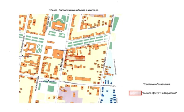 Фото земельный участок в центре г. Пенза