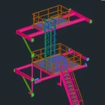 Кмд, км. 3D моделирование Autocad