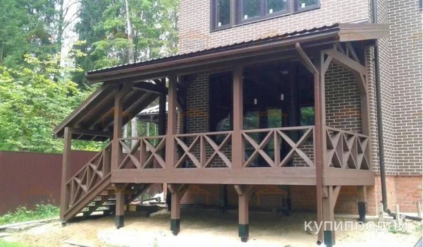 Фото Строительство пристроек веранд и беседок