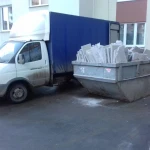 Фото №2 Вывозим мусор контейнерами и газелью