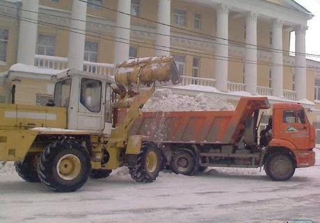 Фото Уборка и вывоз снега