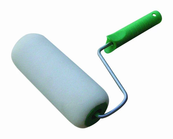 Фото Валик малярный 250 мм из поролона в сборе с ручкой