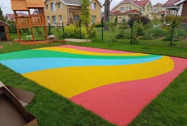 Фото Резиновое покрытие