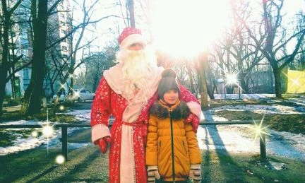 Фото Дед Мороз и Снегурочка-домашние поздравления