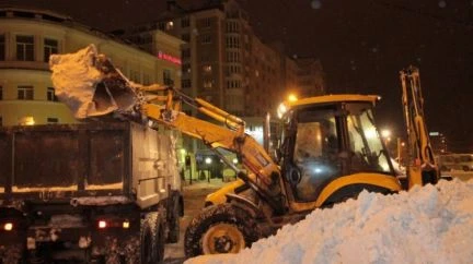 Фото Уборка снега