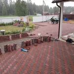 Фото №2 укладка тротуарной плитки