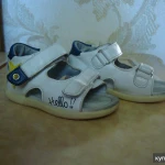 Фото №3 Cандалии ортопедические кожаные Kidix, р.23.