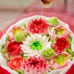 Фото №11 Зефир:букеты цветов из зефира ручной работы