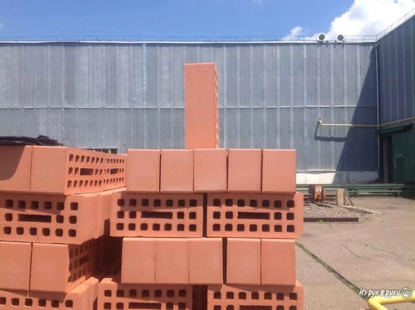 Фото Кирпич лицевой производства НЗКСМ продаю прямо с конвейера