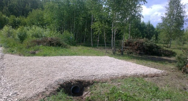 Фото Заезд на участок