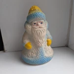 фото Новогодняя игрушка Дед Мороз, советский, резиновый