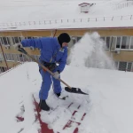 Фото №3 Чистка крыш от снега и наледи