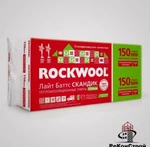 фото Базальтовый утеплитель Rockwool Лайт Баттс Скандик XL 150 мм