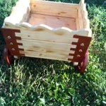 Фото №5 Тележка декоративная