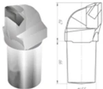 Фото №2 Резец рпп-7 для бурения отверстий