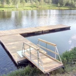 фото Причальная понтонная секция Валдай-12