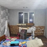 Фото №3 Обои,покраска, потолочный плинтус, и др