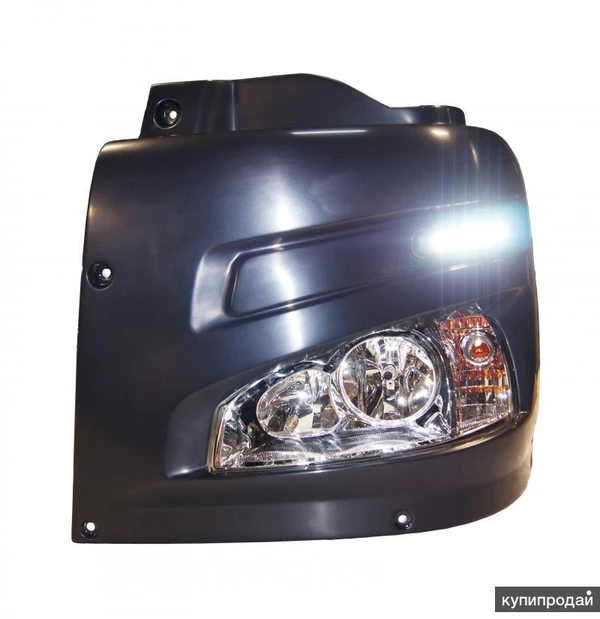 Фото Фара маз Простор Евро с дневным ходовым огнем