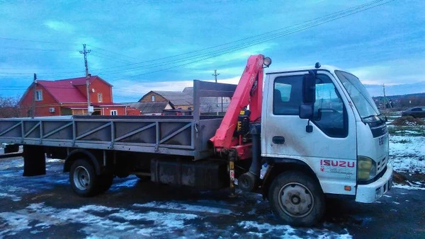 Фото Услуги манипулятора.Доставка грузов.