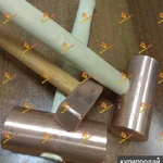 Фото №11 Молоток медный 2,0 кг (2000гр) с деревянной ручкой