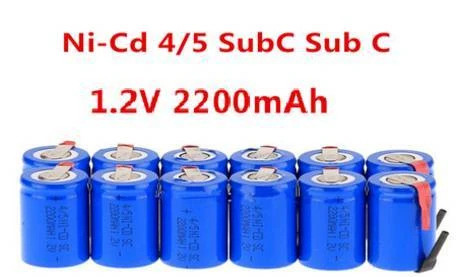 Фото Аккумулятор NI-Cd 4/5 SC2200 mAh 1.2v в Белгороде