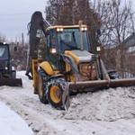 Фото №3 Услуги экскаватора-погрузчика с навесным оборудованием