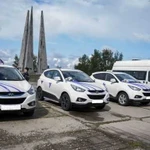 Свадебный кортеж на Hyundai ix35. Любые пассажирск