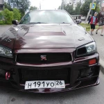 Nissan Skyline на свадьбу