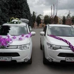 Cвадебный кортеж автомобилей Mitsubishi Outlander