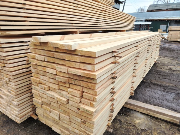 Фото Доска обрезная